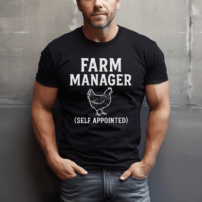 Chicken Farm Manager T-Shirt
