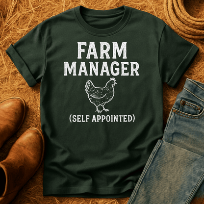 Chicken Farm Manager T-Shirt