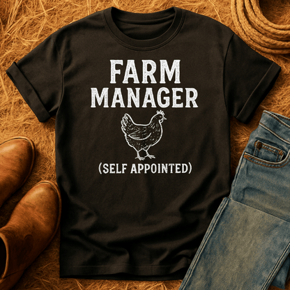 Chicken Farm Manager T-Shirt