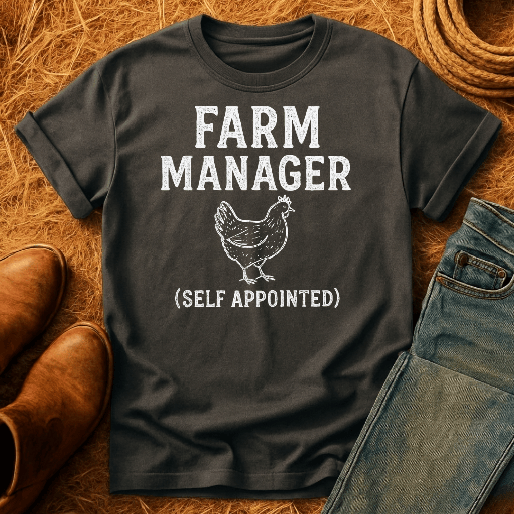 Chicken Farm Manager T-Shirt