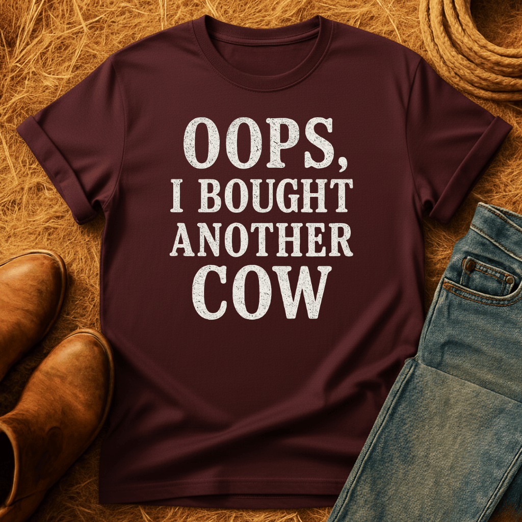 Oops. Bought Another Cow T-Shirt