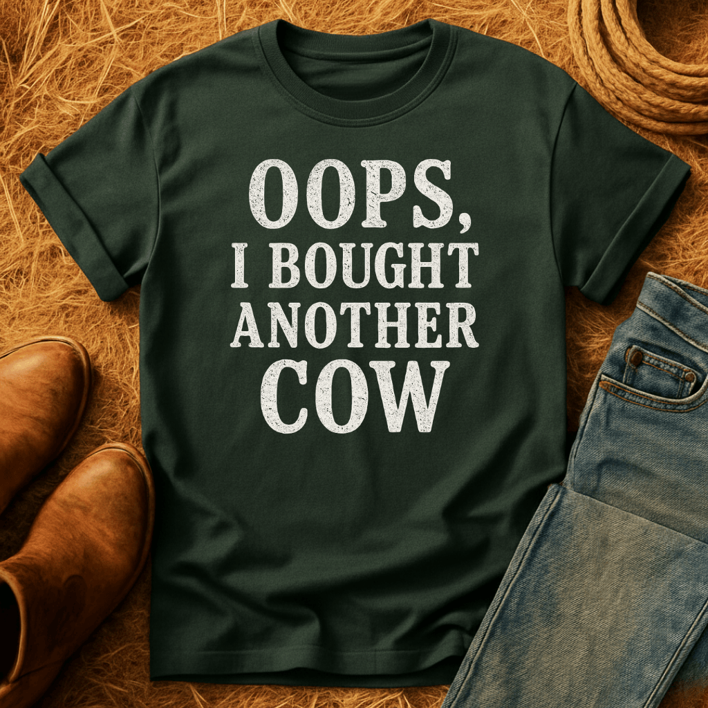 Oops. Bought Another Cow T-Shirt