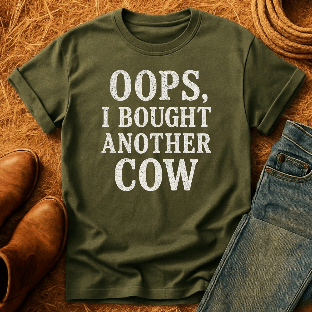 Oops. Bought Another Cow T-Shirt