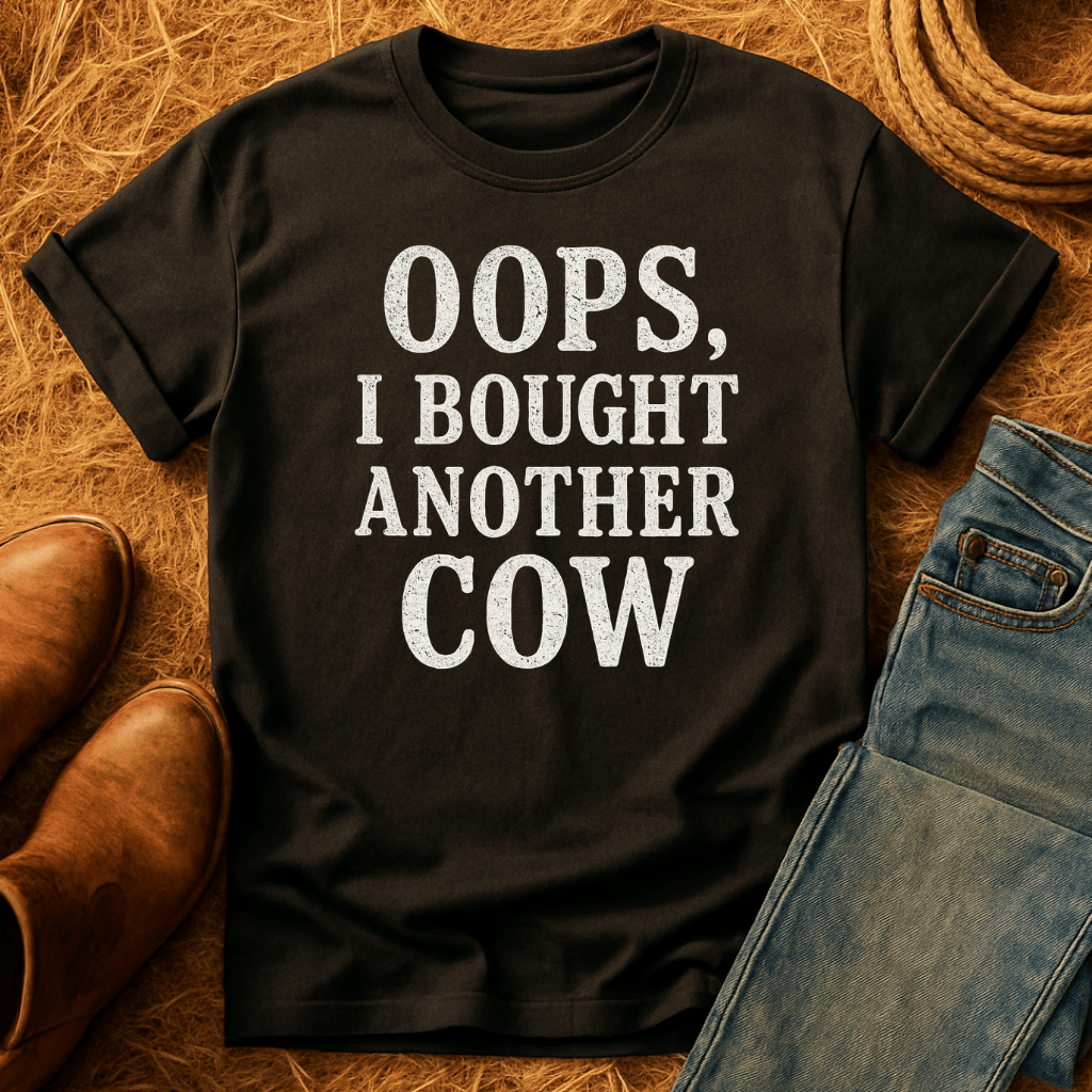 Oops. Bought Another Cow T-Shirt