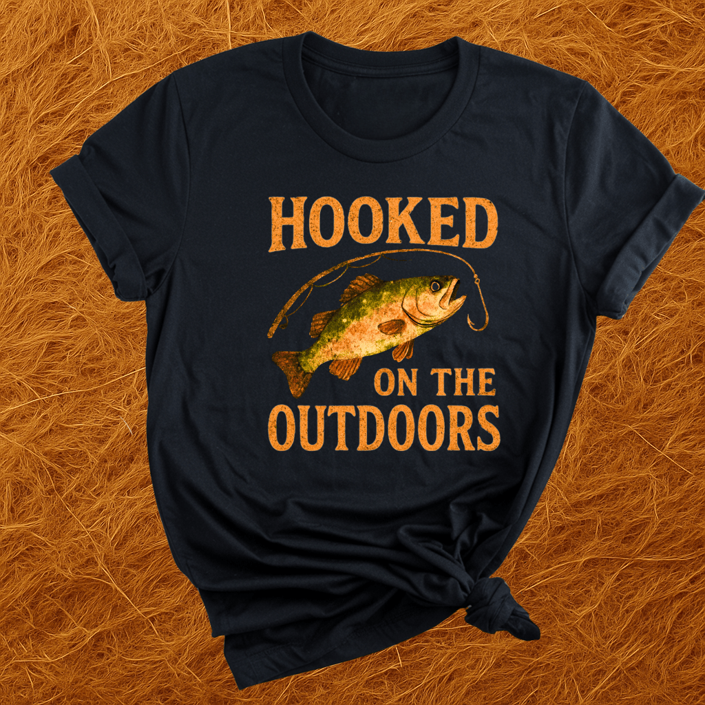 Hooked On The Outdoors T-Shirt