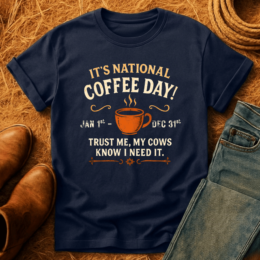 Cows Know I Need Coffee T-Shirt