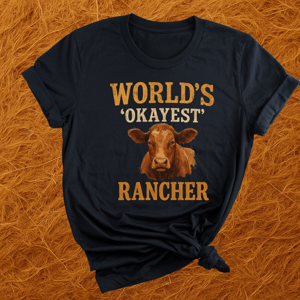 Worlds Okayest Rancher T-Shirt