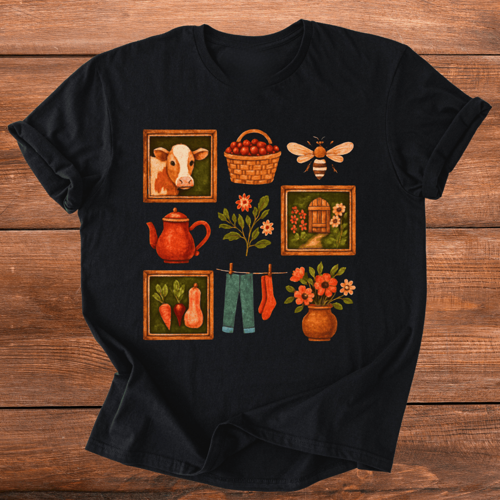 Cow Collage T-Shirt