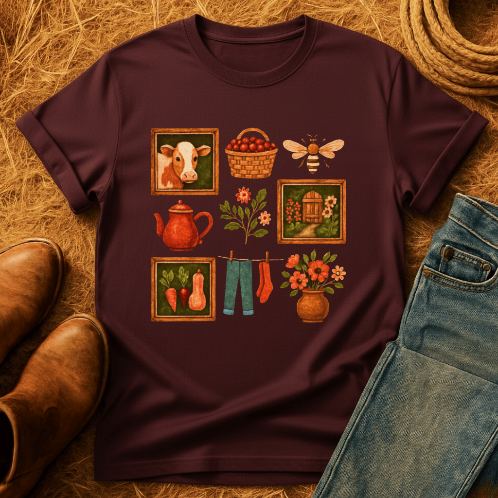 Cow Collage T-Shirt