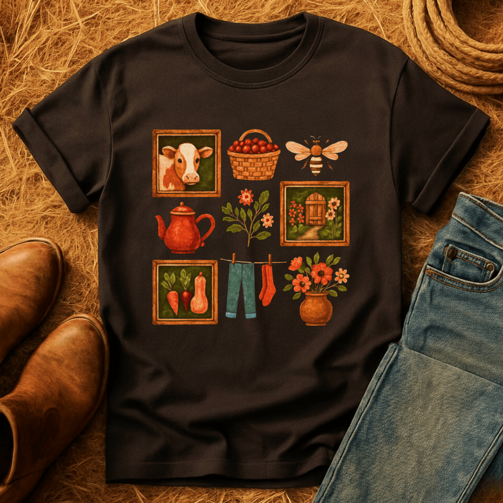 Cow Collage T-Shirt