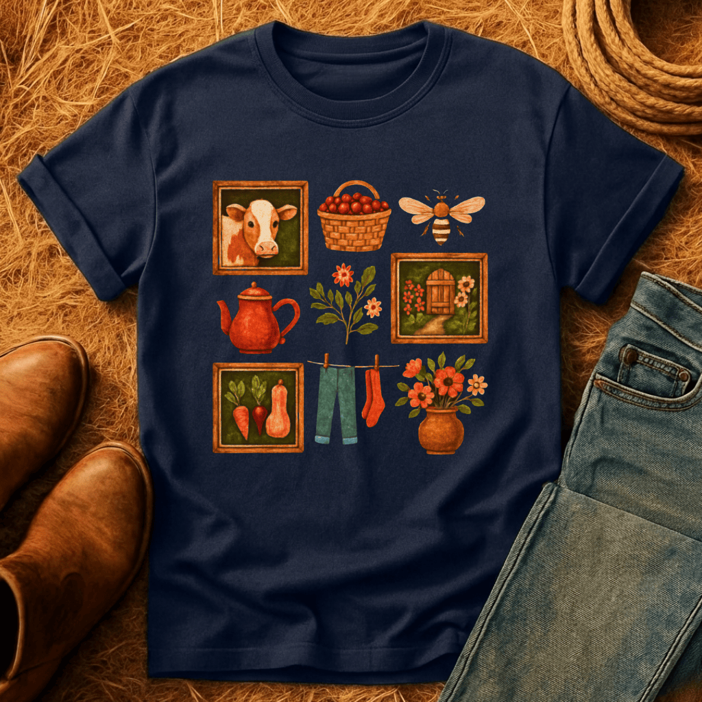 Cow Collage T-Shirt
