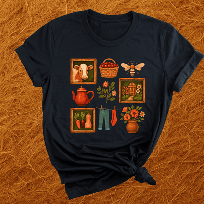 Cow Collage T-Shirt