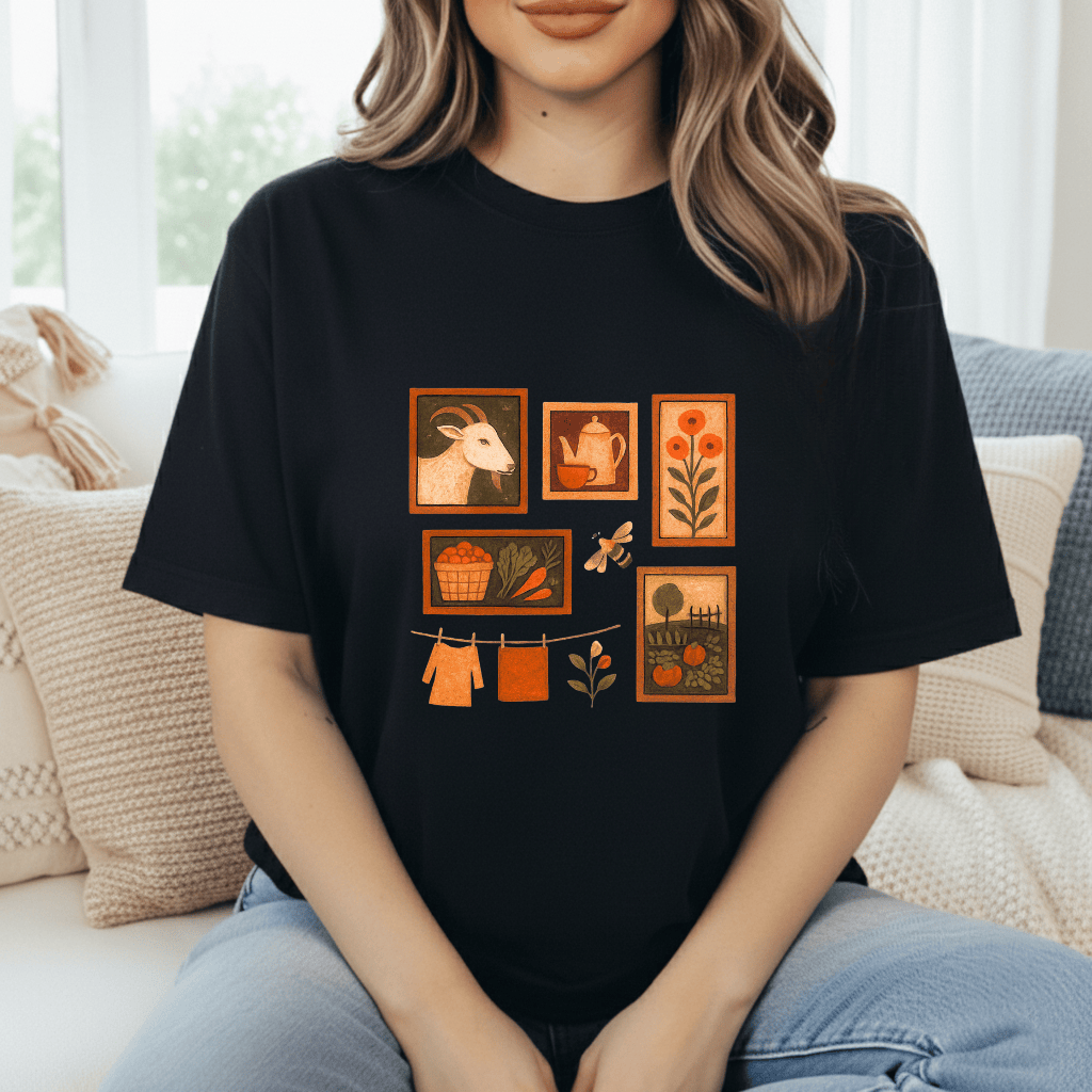 Goat Collage T-Shirt