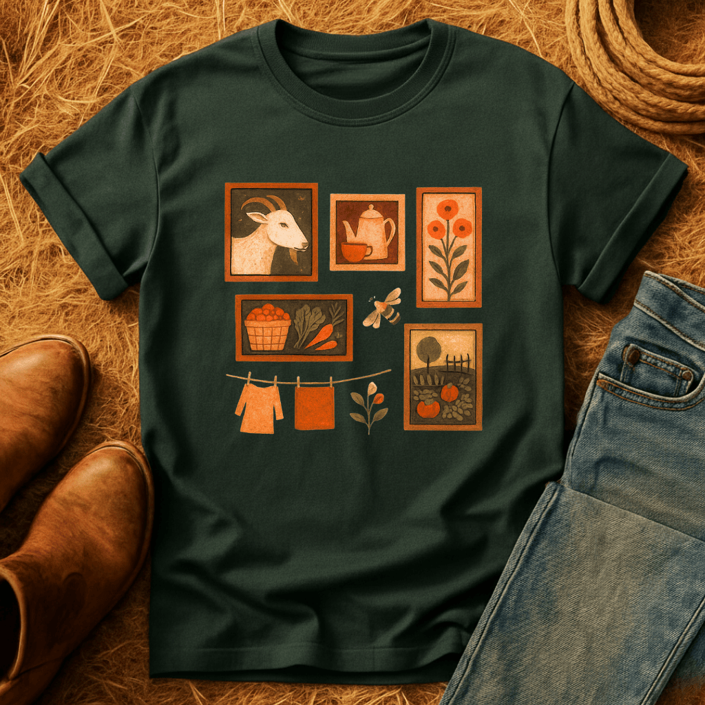 Goat Collage T-Shirt