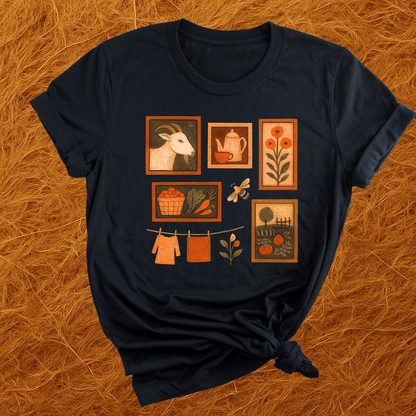 Goat Collage T-Shirt