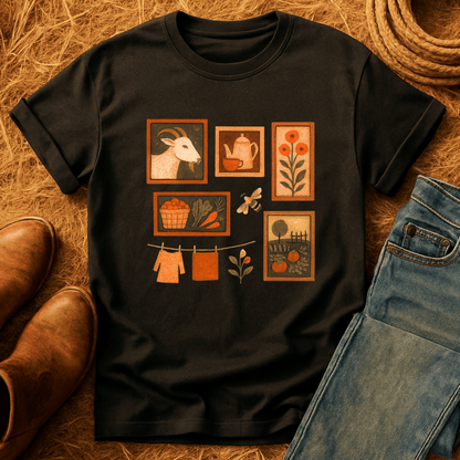 Goat Collage T-Shirt