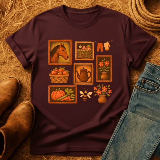Horse Collage T-Shirt