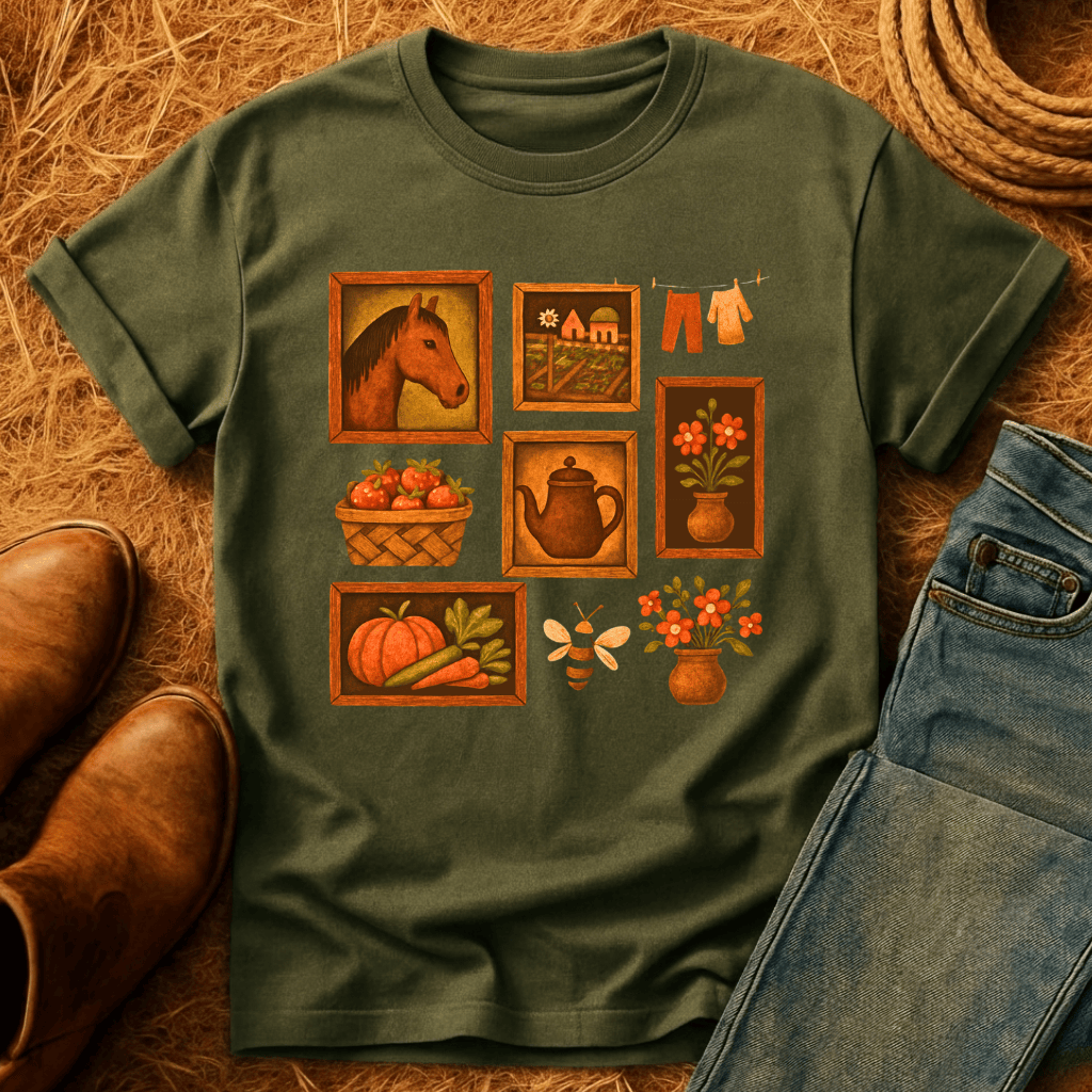 Horse Collage T-Shirt