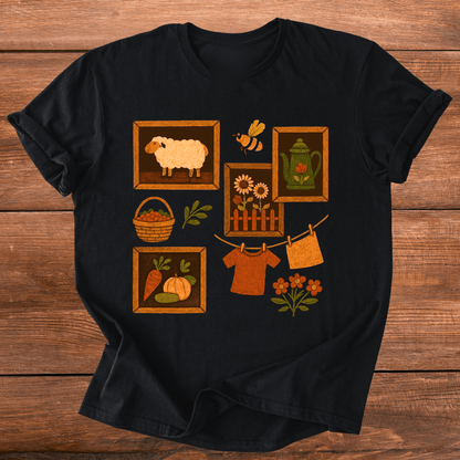 Sheep Collage T-Shirt