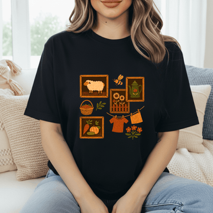 Sheep Collage T-Shirt