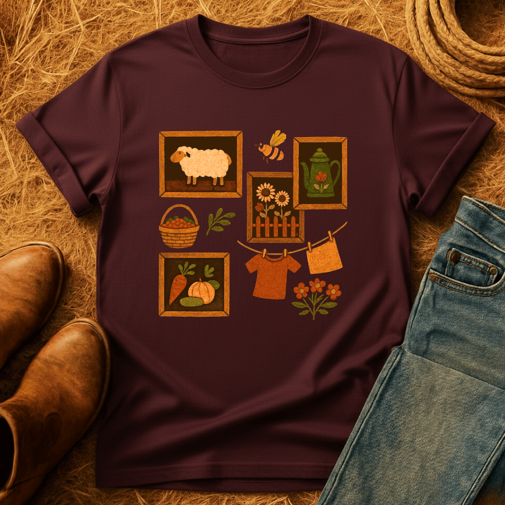 Sheep Collage T-Shirt