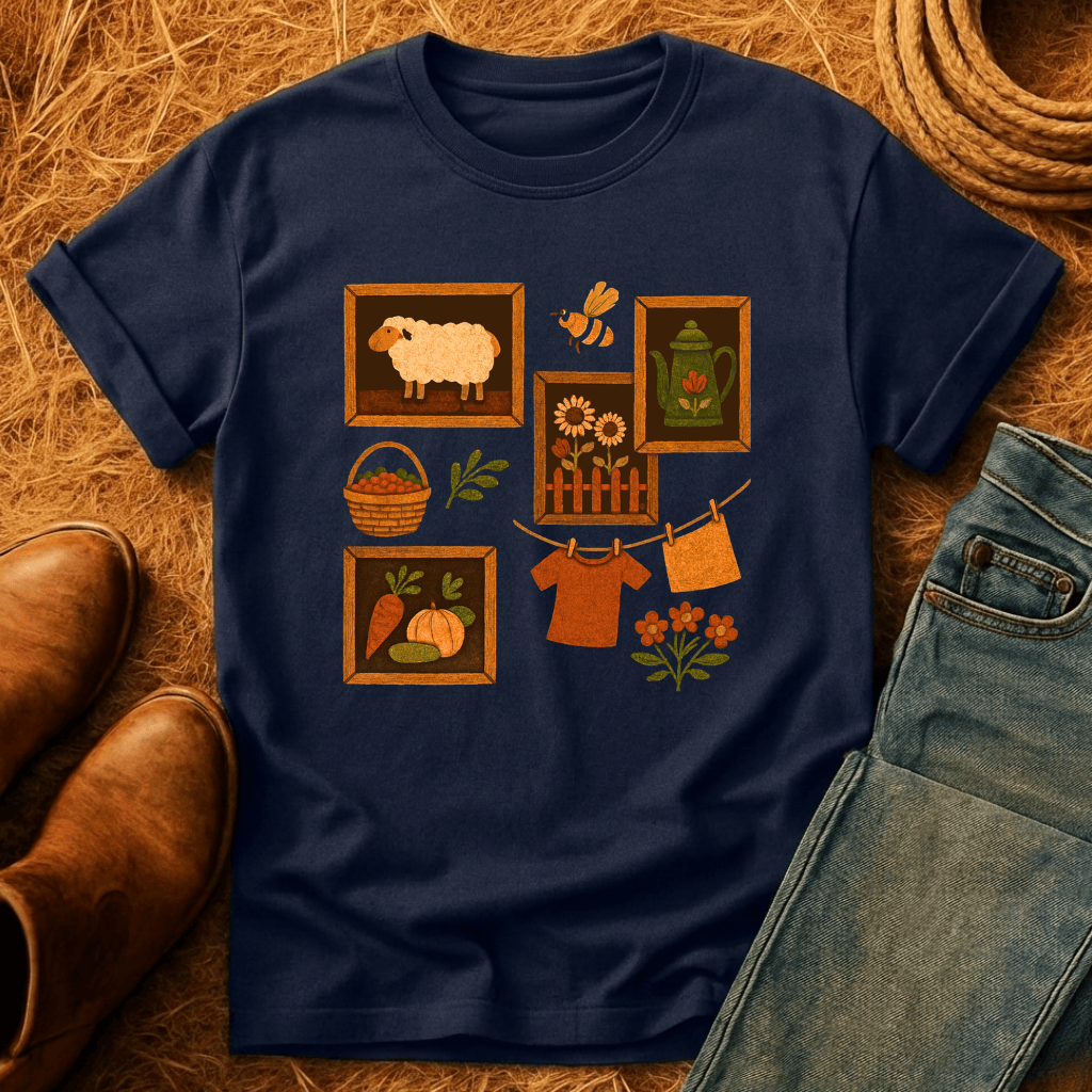 Sheep Collage T-Shirt