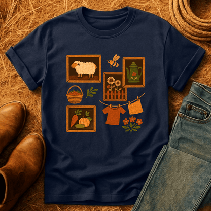 Sheep Collage T-Shirt