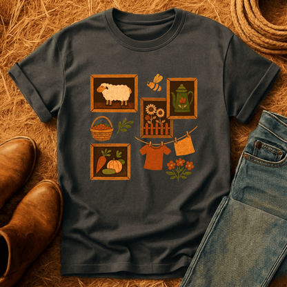 Sheep Collage T-Shirt