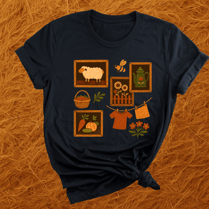 Sheep Collage T-Shirt