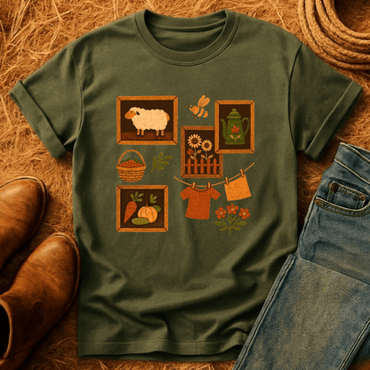 Sheep Collage T-Shirt