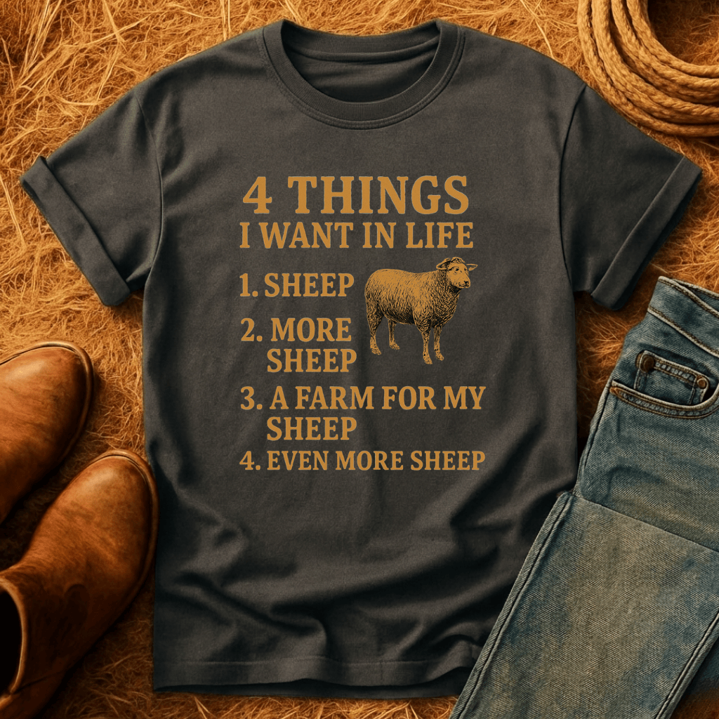 Four Things For Sheep T-Shirt