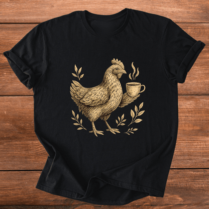 Caffeinated Chicken T-Shirt