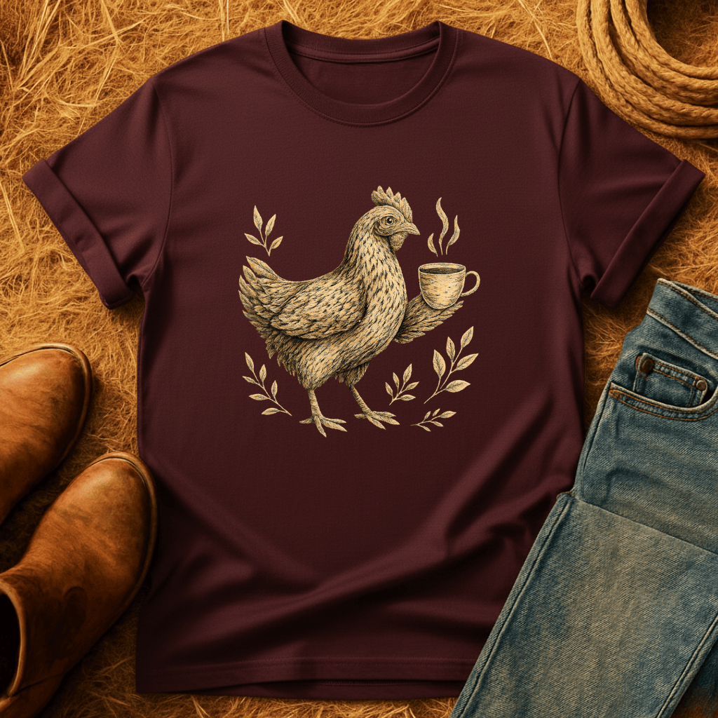 Caffeinated Chicken T-Shirt