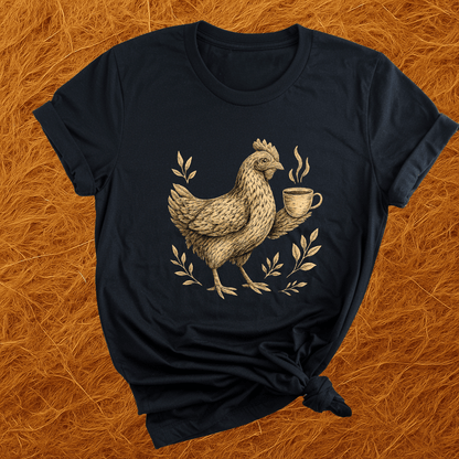 Caffeinated Chicken T-Shirt