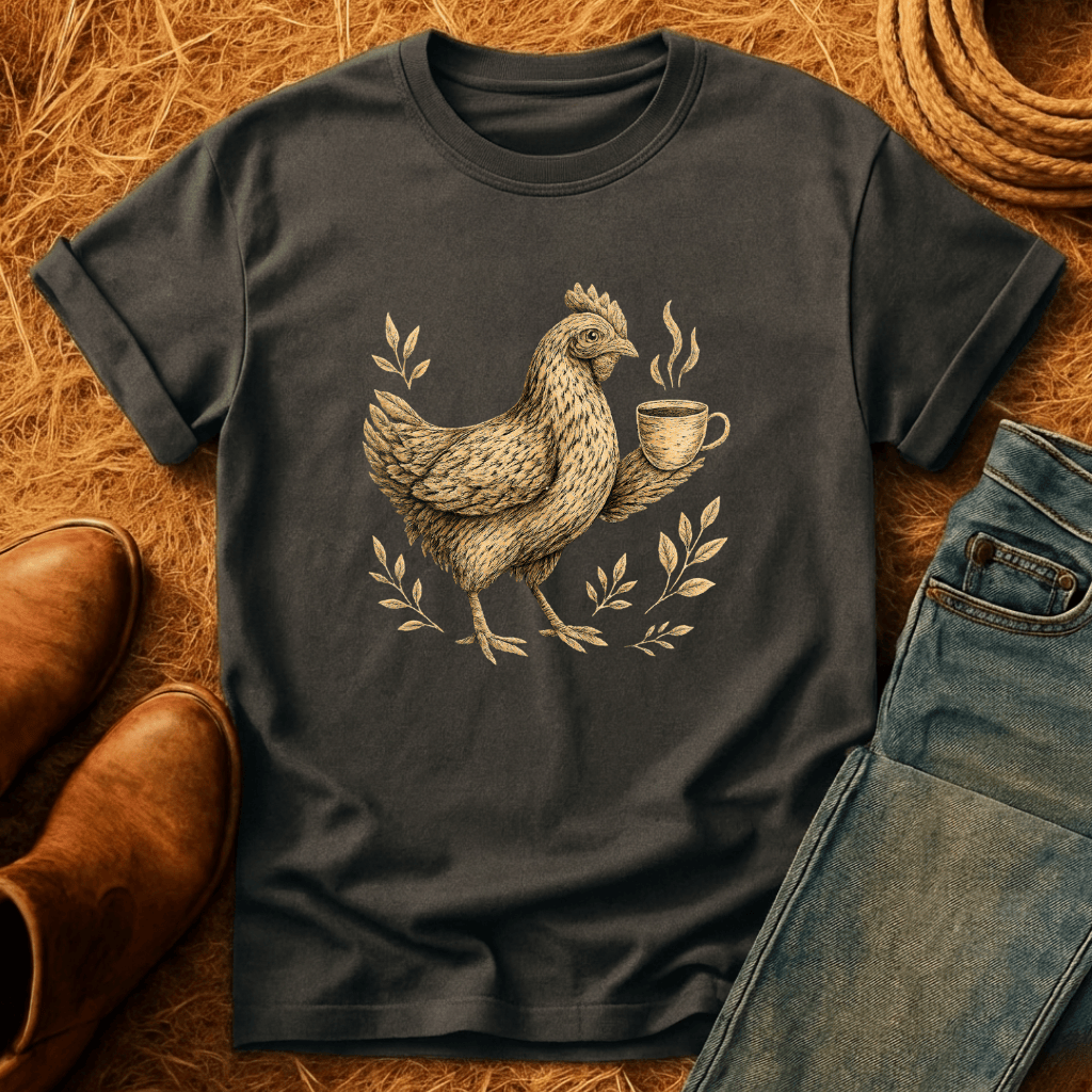 Caffeinated Chicken T-Shirt