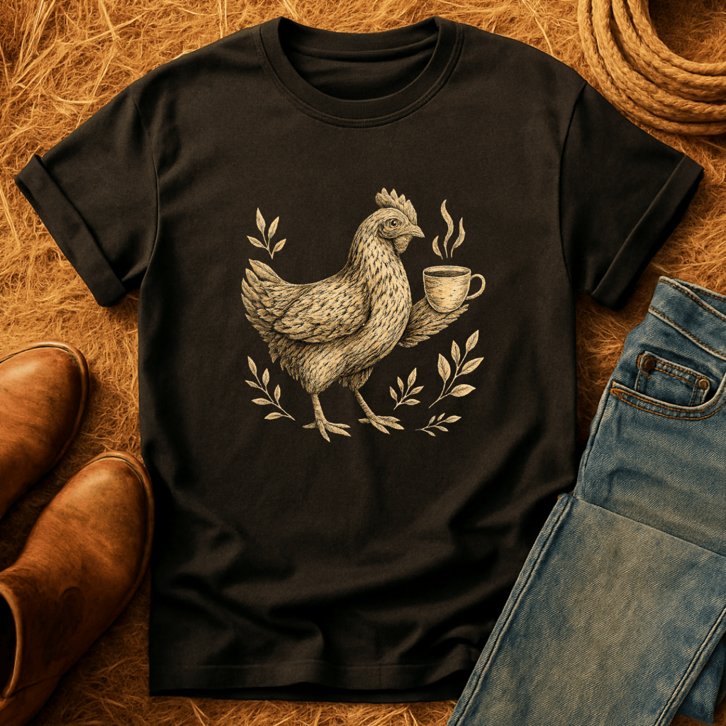 Caffeinated Chicken T-Shirt
