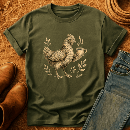 Caffeinated Chicken T-Shirt