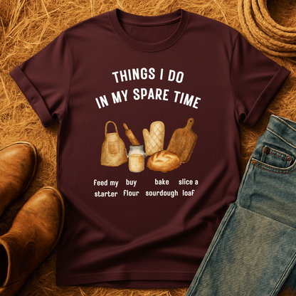 Baking In Spare Time T-Shirt