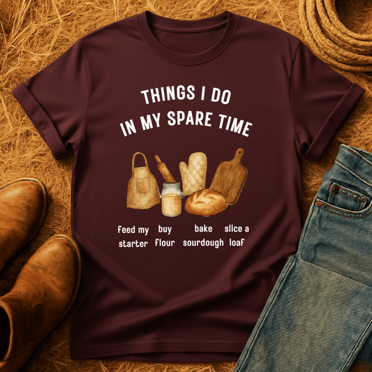 Baking In Spare Time T-Shirt