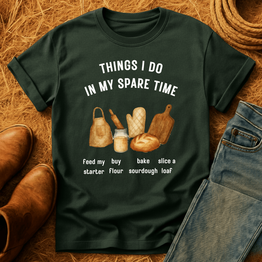 Baking In Spare Time T-Shirt
