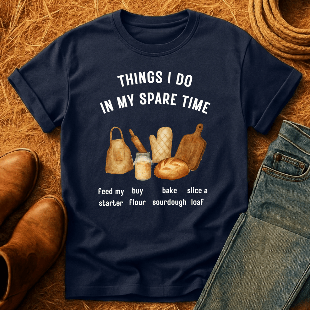 Baking In Spare Time T-Shirt