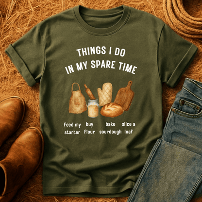 Baking In Spare Time T-Shirt