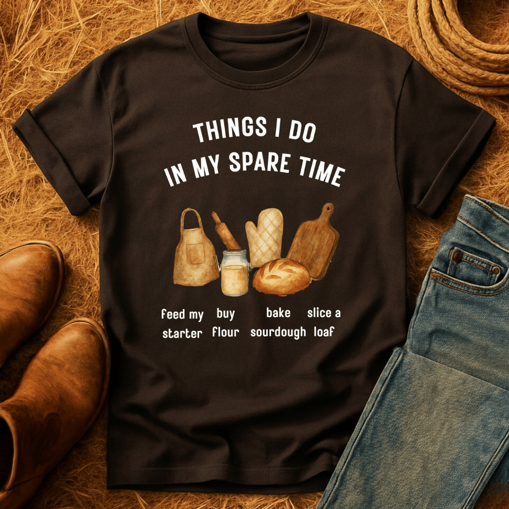 Baking In Spare Time T-Shirt