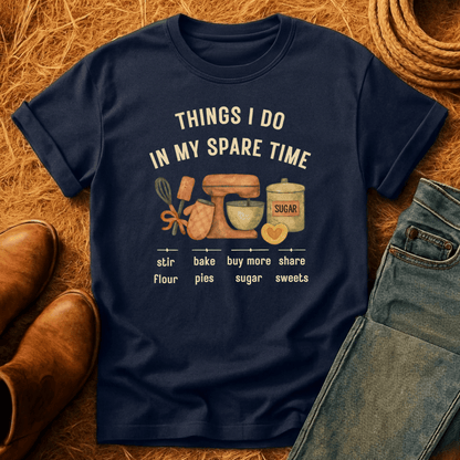 Baking In Spare Time T-Shirt