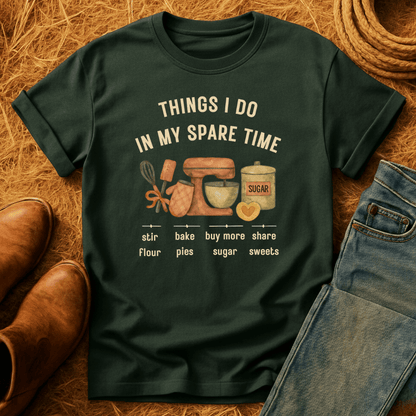 Baking In Spare Time T-Shirt