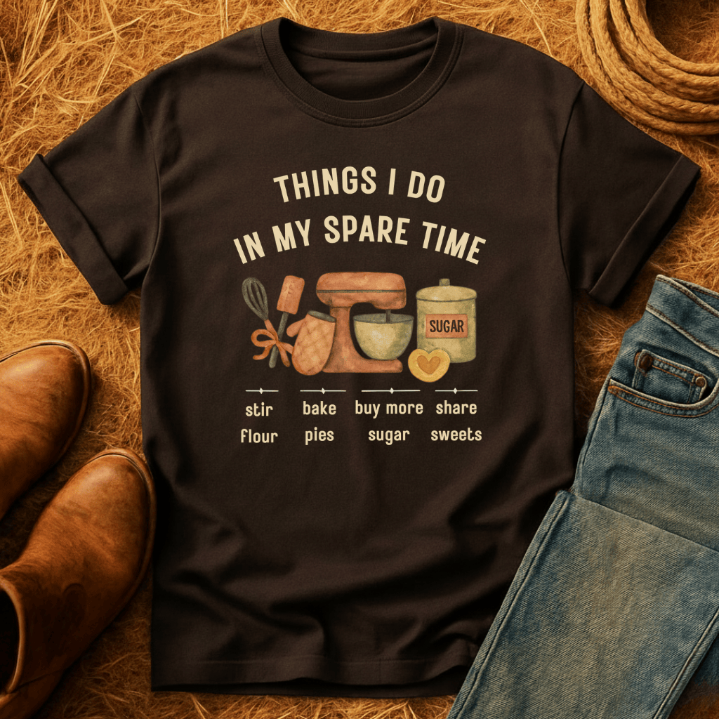Baking In Spare Time T-Shirt