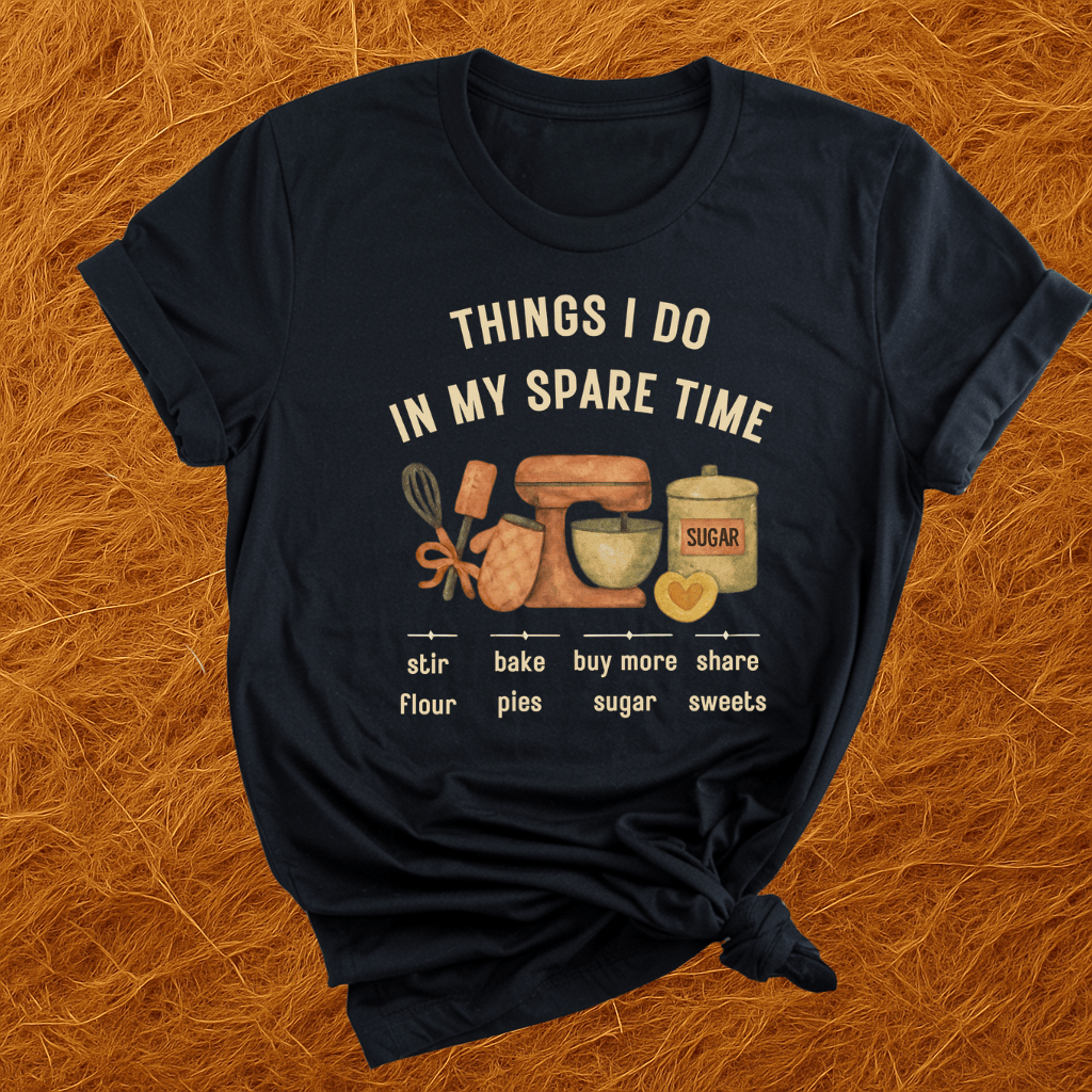 Baking In Spare Time T-Shirt