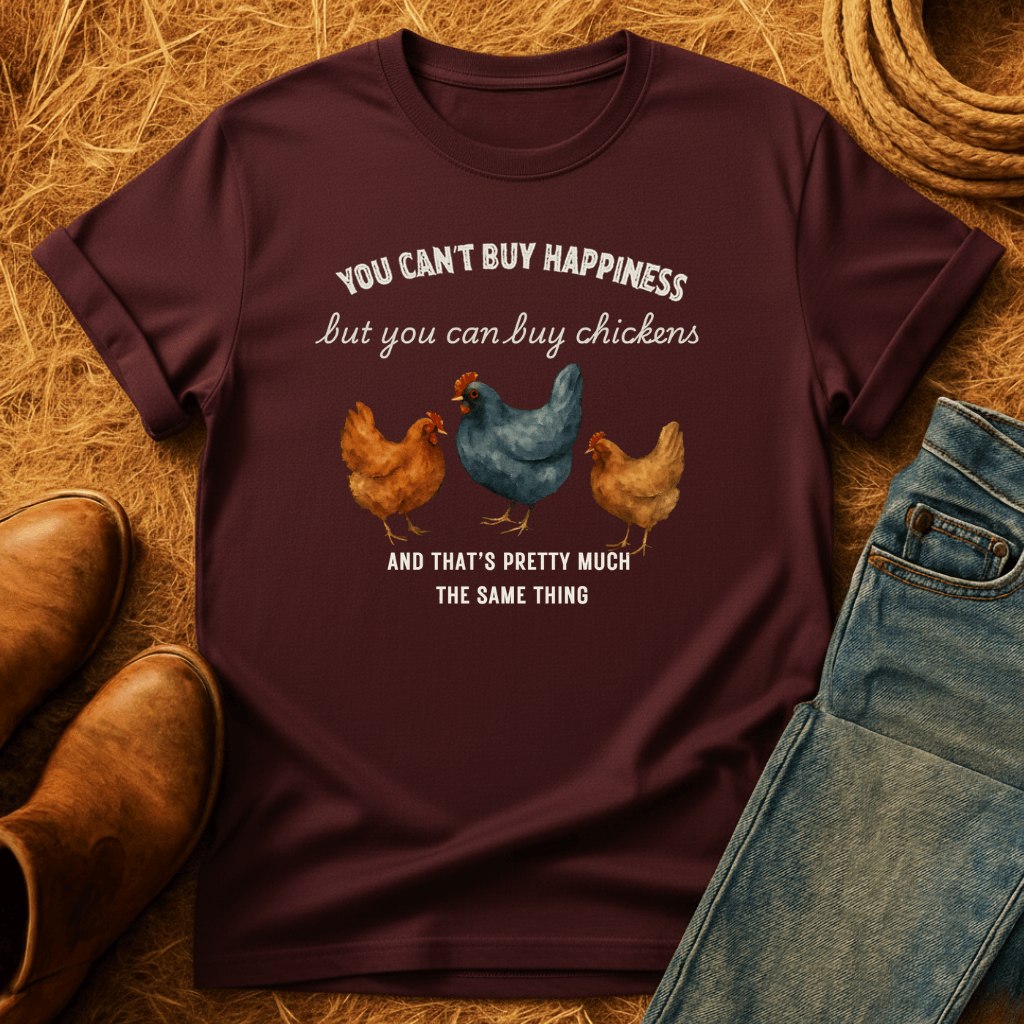 Money Can Buy Chickens T-Shirt