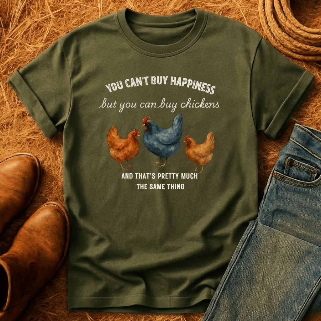 Money Can Buy Chickens T-Shirt