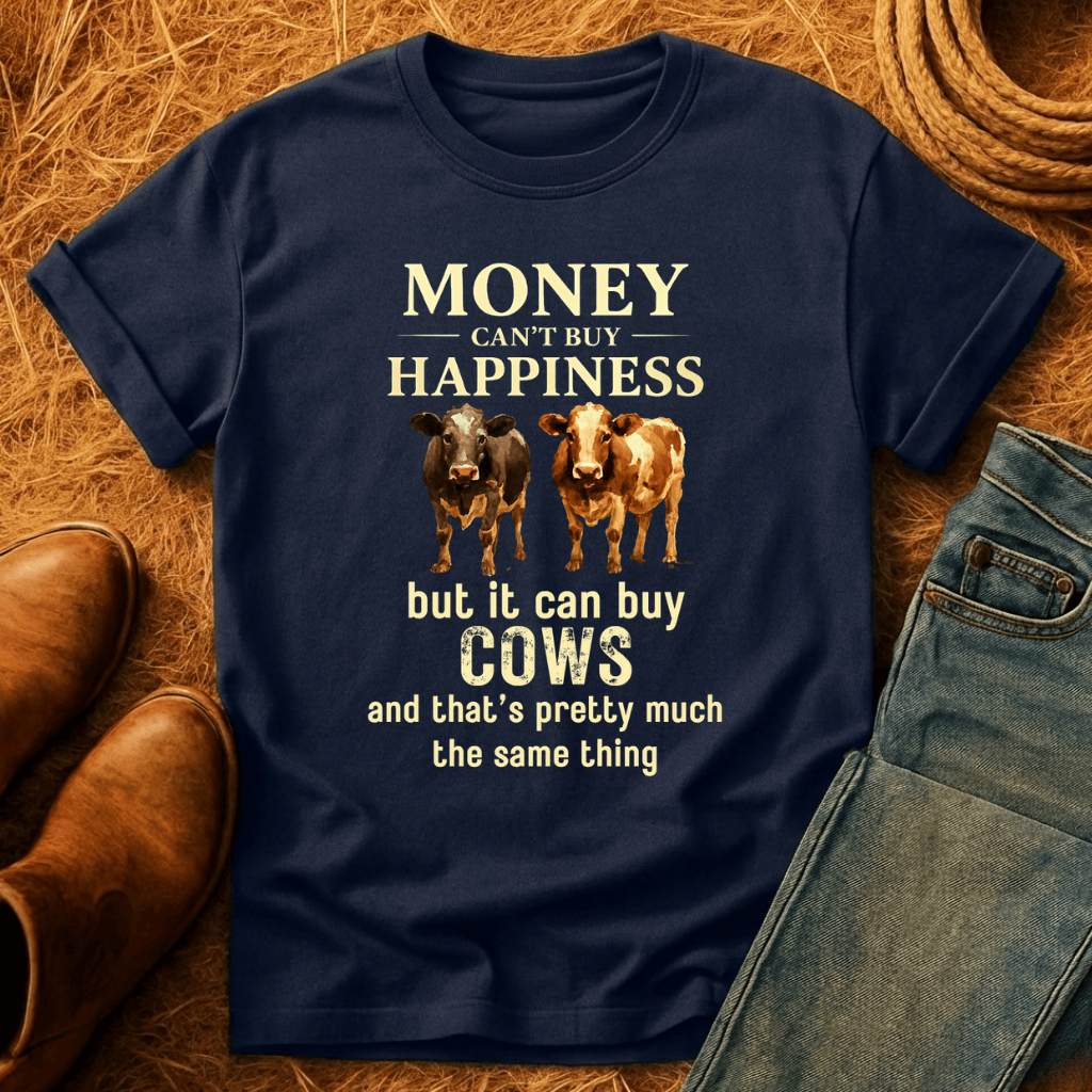 Money Can Buy Cows T-Shirt
